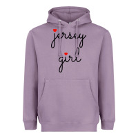 Lavender new jersey girl on the shore Heavyweight Hoodie - artisFamous