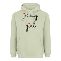 Matcha new jersey girl on the shore Heavyweight Hoodie - artisFamous