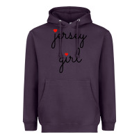 Plum new jersey girl on the shore Heavyweight Hoodie - artisFamous