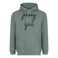 Sage new jersey girl on the shore Heavyweight Hoodie - artisFamous