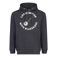 Smoke Banjo Bluegrass Music Traditional Musician Funny Gift Heavyweight Hoodie - artisFamous