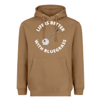 Toasted Coconut Banjo Bluegrass Music Traditional Musician Funny Gift Heavyweight Hoodie - artisFamous