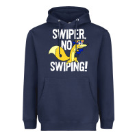 Navy swiper no swiping Heavyweight Hoodie - artisFamous