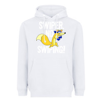 White swiper no swiping Heavyweight Hoodie - artisFamous