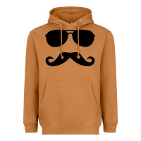Meerkat moustache and sunglasses Heavyweight Hoodie - artisFamous