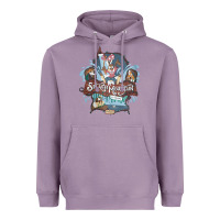 Lavender Splash Mountain Heavyweight Hoodie - artisFamous