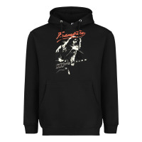 Black Peter Frampton Heavyweight Hoodie - artisFamous