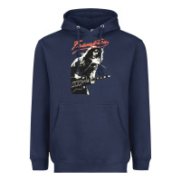 Navy Peter Frampton Heavyweight Hoodie - artisFamous