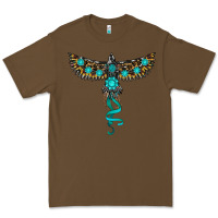 Cacao turquoise thunderbird Premium Tee - RanaPortraitStore