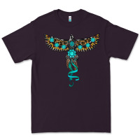 Plum turquoise thunderbird Premium Tee - RanaPortraitStore