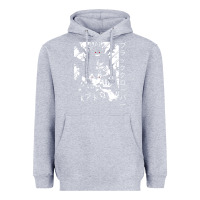 Heather Grey vintage japanese anime Heavyweight Hoodie - artisFamous