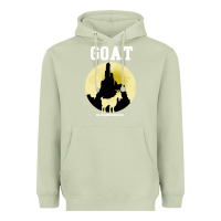 Matcha big thunder mountain goat Heavyweight Hoodie - artisFamous