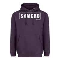 Plum samcro Heavyweight Hoodie - artisFamous