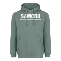 Sage samcro Heavyweight Hoodie - artisFamous