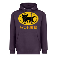 Plum yamato transfer Heavyweight Hoodie - artisFamous