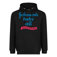 Black johnson's baby oil Heavyweight Hoodie - artisFamous