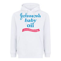 White johnson's baby oil Heavyweight Hoodie - artisFamous