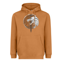 Meerkat Witcher Wolf Heavyweight Hoodie - artisFamous