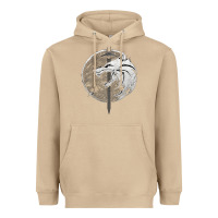 Mushroom Witcher Wolf Heavyweight Hoodie - artisFamous