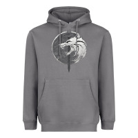 Storm Witcher Wolf Heavyweight Hoodie - artisFamous