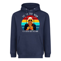 Navy ric flair to be the man Heavyweight Hoodie - artisFamous