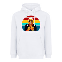White ric flair to be the man Heavyweight Hoodie - artisFamous