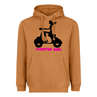 Meerkat scooter girl Heavyweight Hoodie - artisFamous
