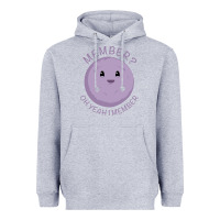 Heather Grey member berries Heavyweight Hoodie - artisFamous