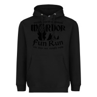 Black mordor fun run Heavyweight Hoodie - artisFamous