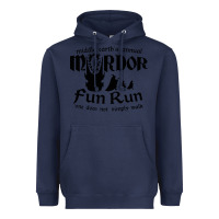 Navy mordor fun run Heavyweight Hoodie - artisFamous