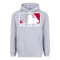 Heather Grey negan major league Heavyweight Hoodie - artisFamous