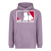 Lavender negan major league Heavyweight Hoodie - artisFamous