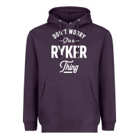 Plum Ryker Personalized Name Birthday Gift Heavyweight Hoodie - artisFamous