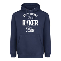 Navy Ryker Personalized Name Birthday Gift Heavyweight Hoodie - artisFamous
