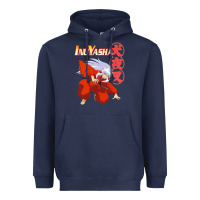 Navy vintage animejapanese cartoon Heavyweight Hoodie - artisFamous
