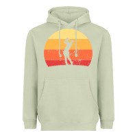 Matcha Vintage Retro Golf | Golfers Heavyweight Hoodie - artisFamous