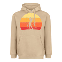 Mushroom Vintage Retro Golf | Golfers Heavyweight Hoodie - artisFamous
