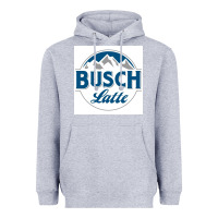 Heather Grey latte classic busch Heavyweight Hoodie - artisFamous