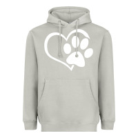 Moon Dust dog dad mom puppy shirt love dogs paw print heart women men  shirt Heavyweight Hoodie - artisFamous