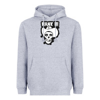 Heather Grey hank iii Heavyweight Hoodie - artisFamous