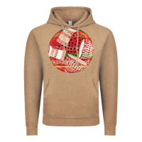 Vintage Coffee african fabric pattern round earrings 2 Vintage Hoodie - BundleAndBundleShop