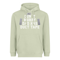 Matcha don't worry dad has duct tape funny saying gift t shirt Heavyweight Hoodie - artisFamous