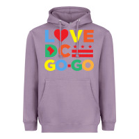 Lavender love dc gogo Heavyweight Hoodie - artisFamous