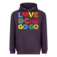Plum love dc gogo Heavyweight Hoodie - artisFamous