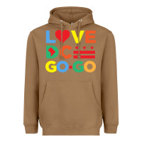 Love Dc Gogo Heavyweight Hoodie | Teevron