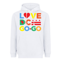 White love dc gogo Heavyweight Hoodie - artisFamous