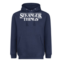 Navy Stranger Heavyweight Hoodie - artisFamous