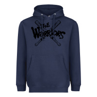 Navy The Warriors Heavyweight Hoodie - artisFamous