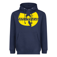 Navy Hip Hop Heavyweight Hoodie - artisFamous
