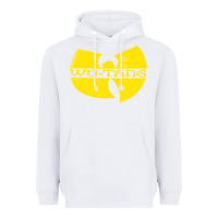 White Hip Hop Heavyweight Hoodie - artisFamous